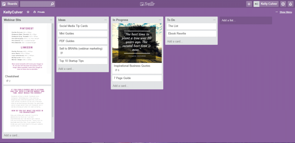 Trello Demonstration